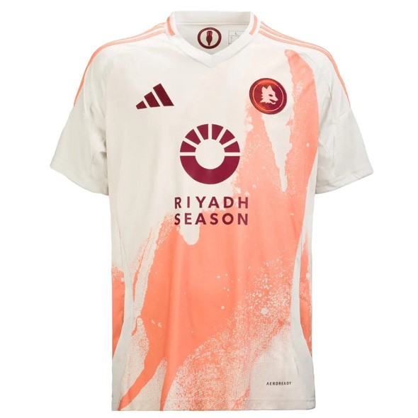 Tailandia Camiseta AS Roma Replica Segunda Ropa 2024/25